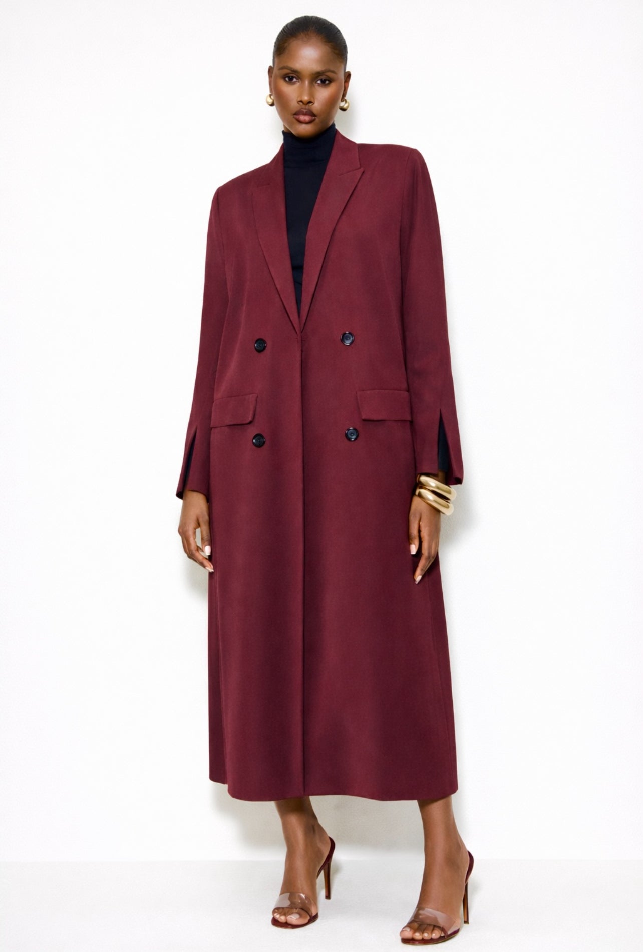 The Burgundy Blazer